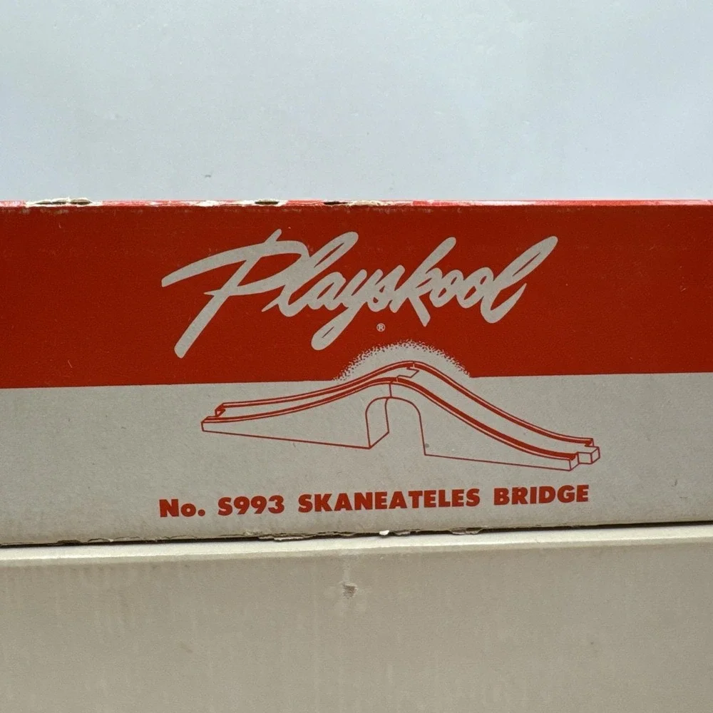 Vintage Playskool‎ No. S993 Skaneateles Bridge Wooden Railroad